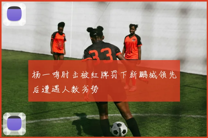 杨一鸣肘击被红牌罚下新鹏城领先后遭遇人数劣势